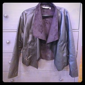 Like new Faux leather jacket